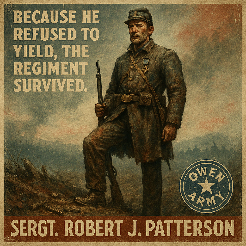 Robert J. Patterson's Stand at Cold Harbor Saved His Regiment