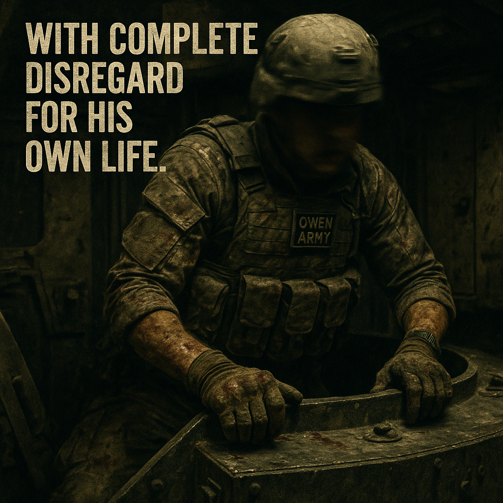 Ross McGinnis Medal of Honor Soldier Who Threw Himself on a Grenade
