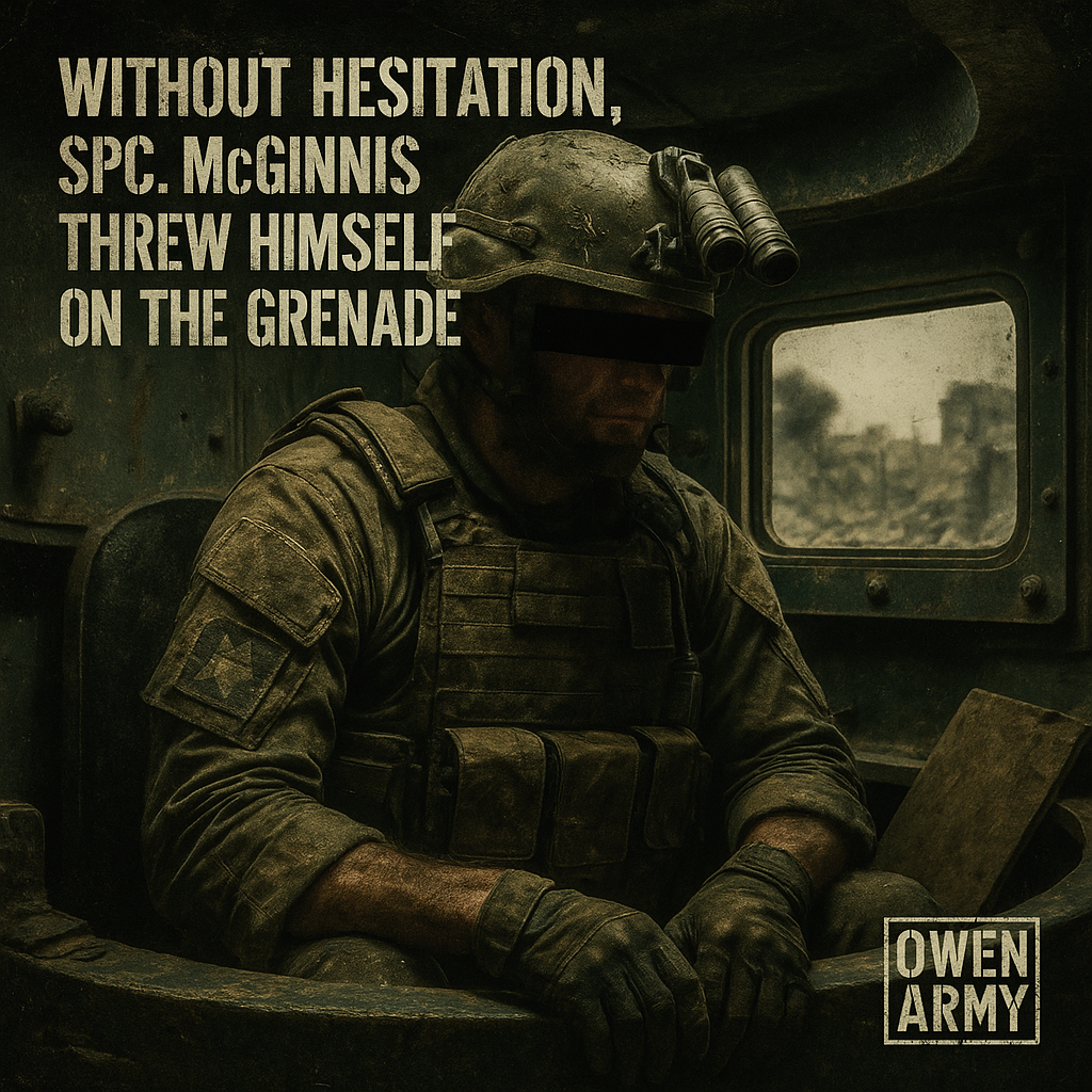 Ross McGinnis' Sacrifice in Adhamiyah Earned the Medal of Honor