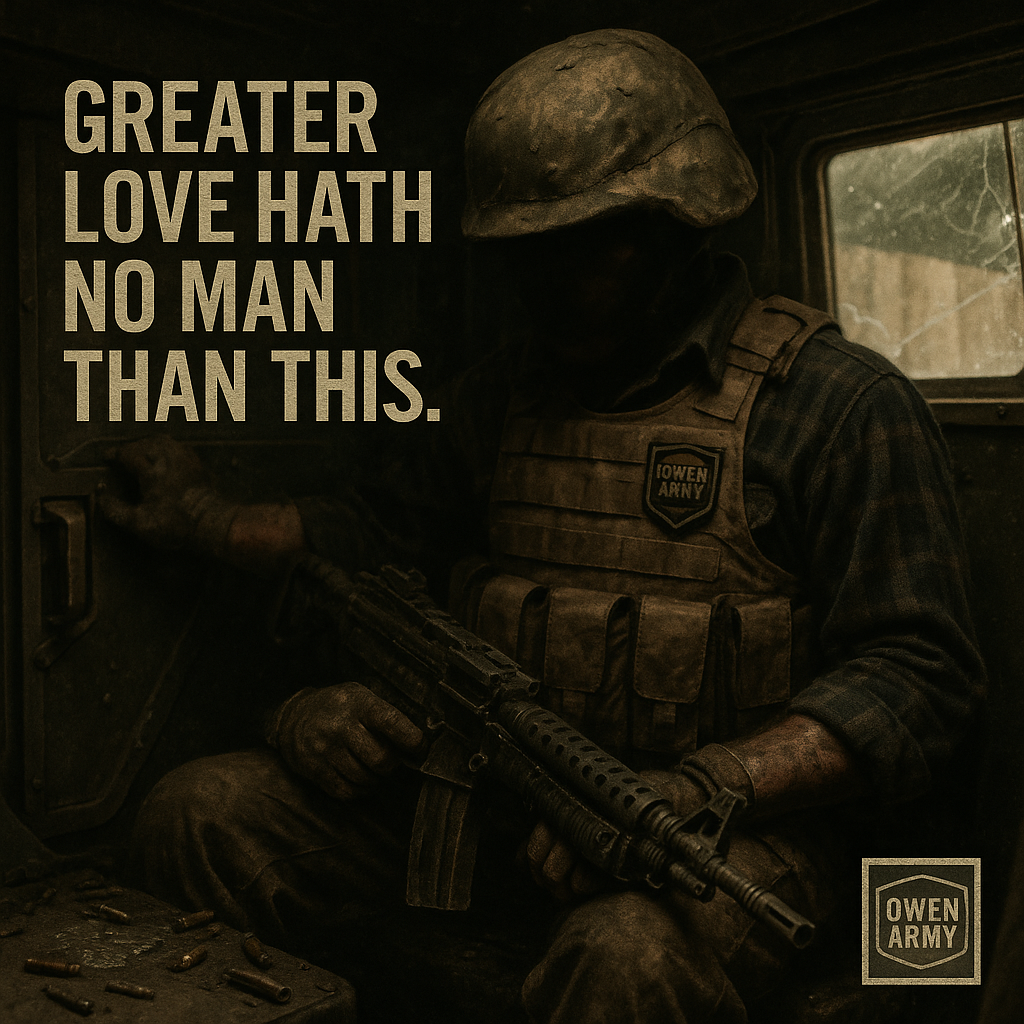 Ross McGinnis Medal of Honor for Shielding Comrades from a Grenade