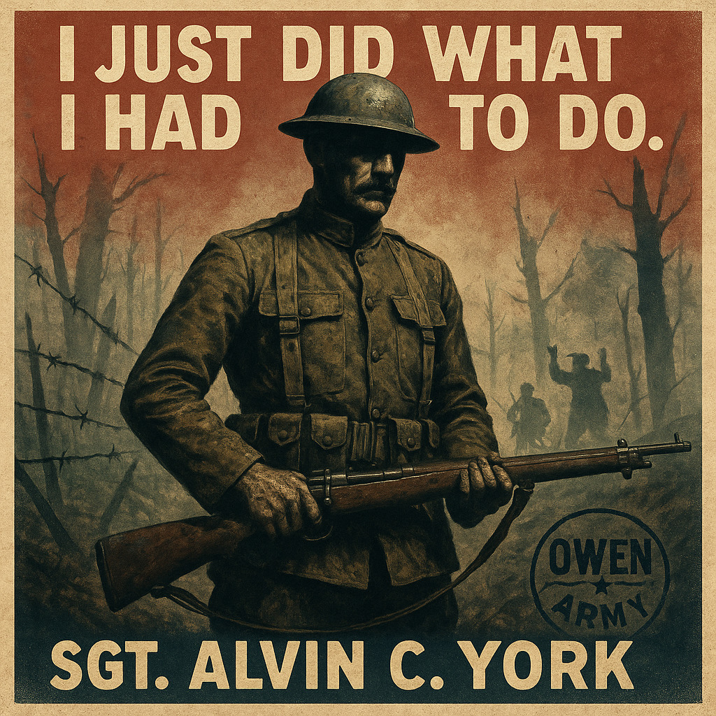 Alvin C. York's Medal of Honor and Faith at Meuse-Argonne