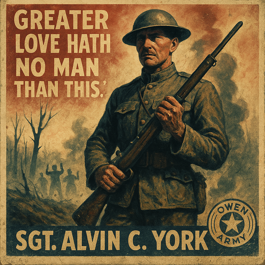 Sgt. Alvin C. York Captured 132 at Argonne Through Faith
