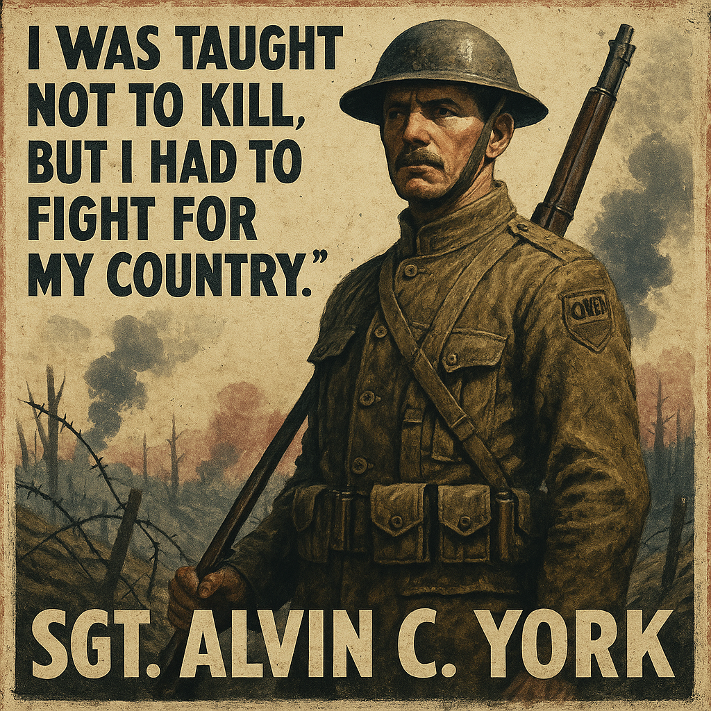 Alvin C. York's Faith and Courage at the Argonne in 1918