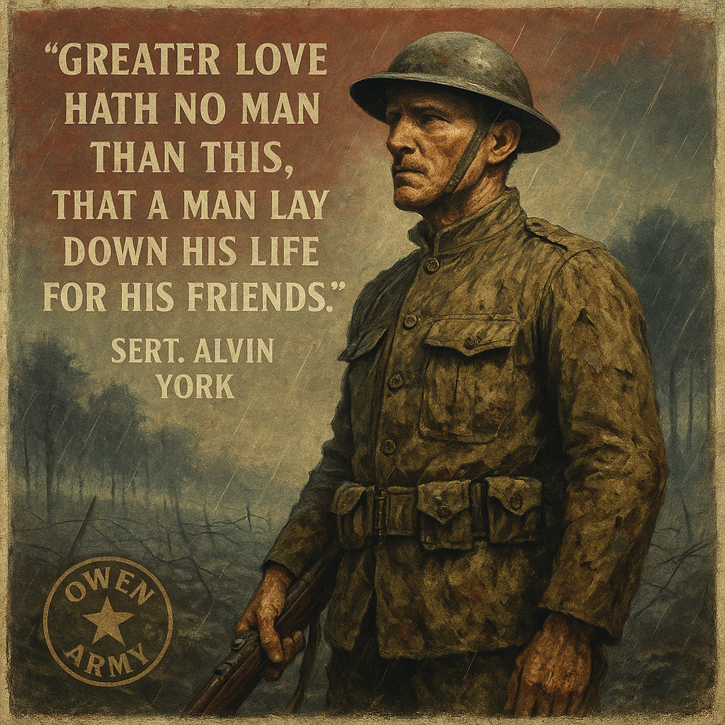Sgt. Alvin C. York in the Meuse-Argonne With Faith and Valor
