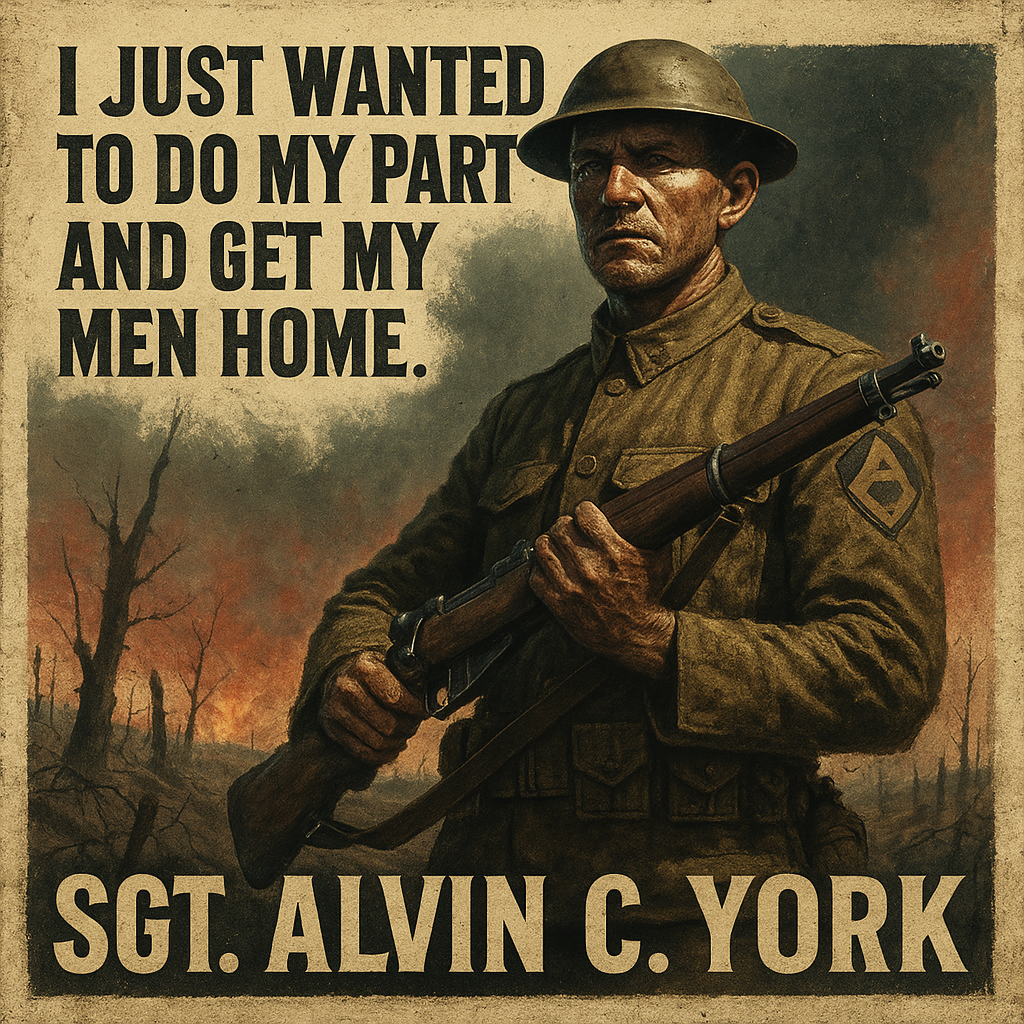 Sergeant Alvin York, Tennessee Rifleman Who Won the Medal of Honor
