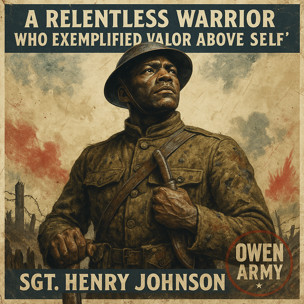 Henry Johnson, WWI Harlem Hellfighter, Awarded the Medal of Honor