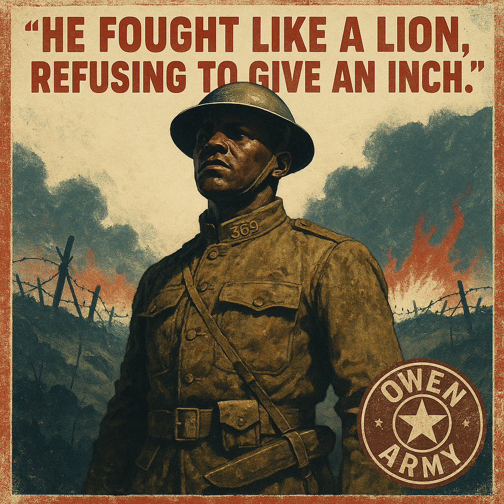Henry Johnson WWI Hero and Harlem Hellfighter Who Saved His Platoon