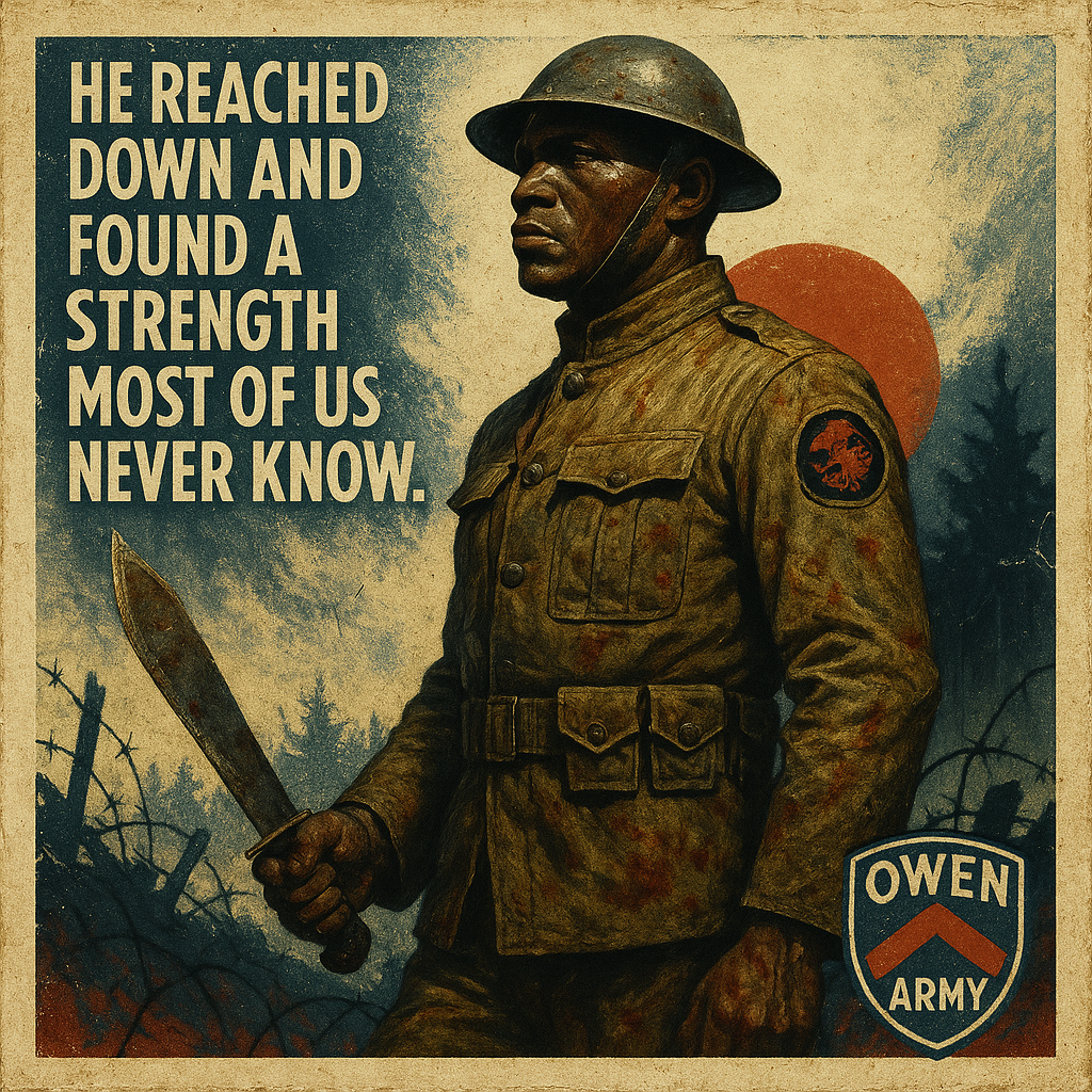 Henry Johnson Medal of Honor recipient and Harlem Hellfighter
