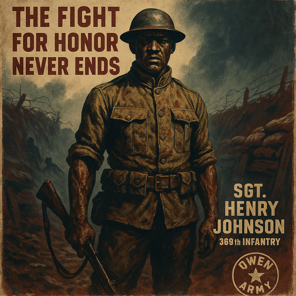 Henry Johnson Harlem Hellfighter Awarded Medal of Honor for WWI Valor