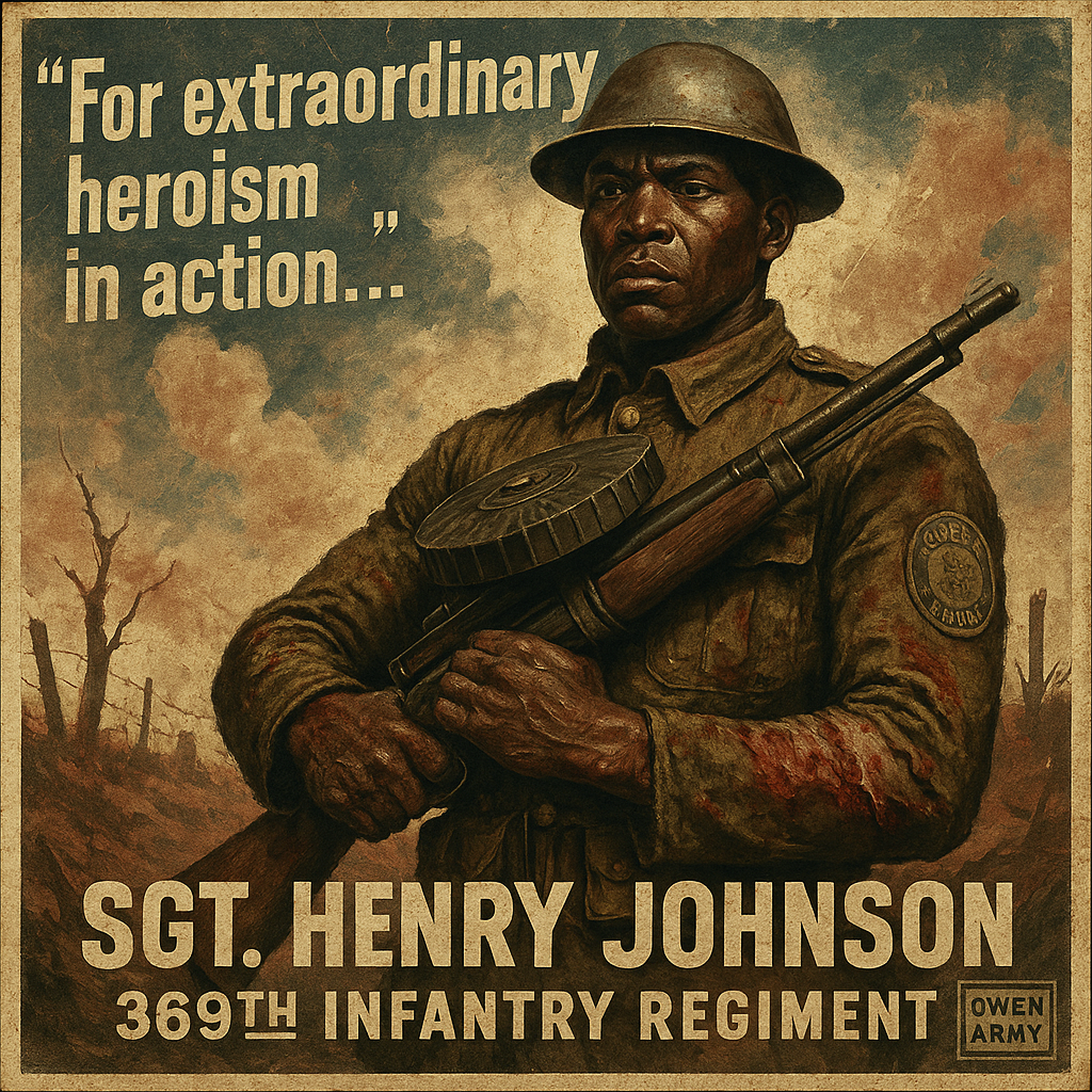 Sgt. Henry Johnson, Harlem Hellfighter and Medal of Honor Recipient