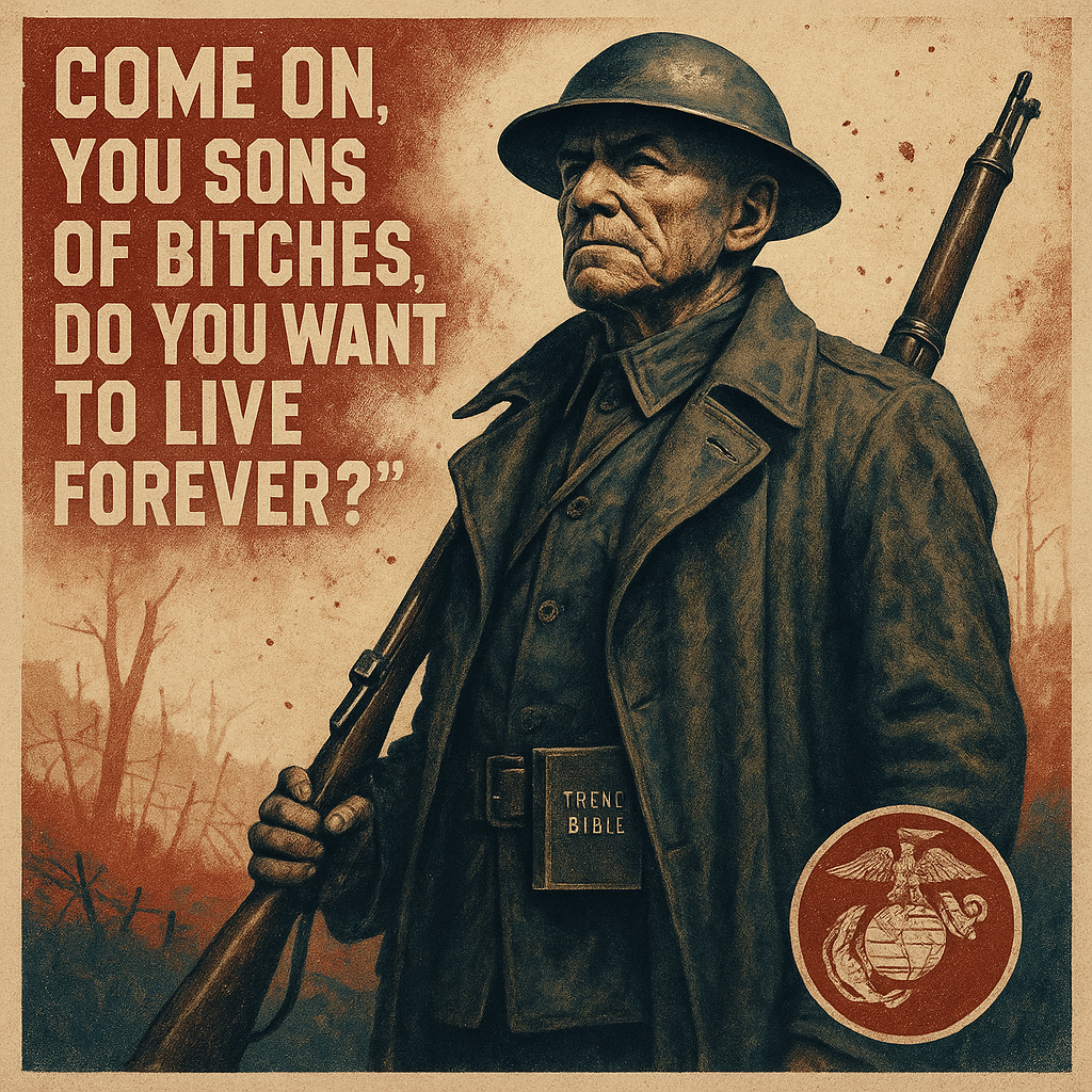 Daniel Joseph Daly, Belleau Wood Marine with Two Medals