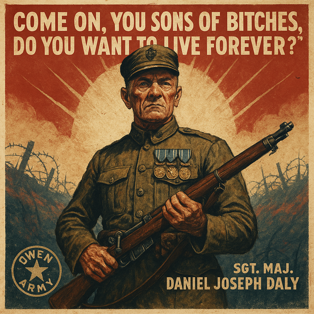 Belleau Wood Hero Daniel J. Daly, Two-Time Medal of Honor Recipient