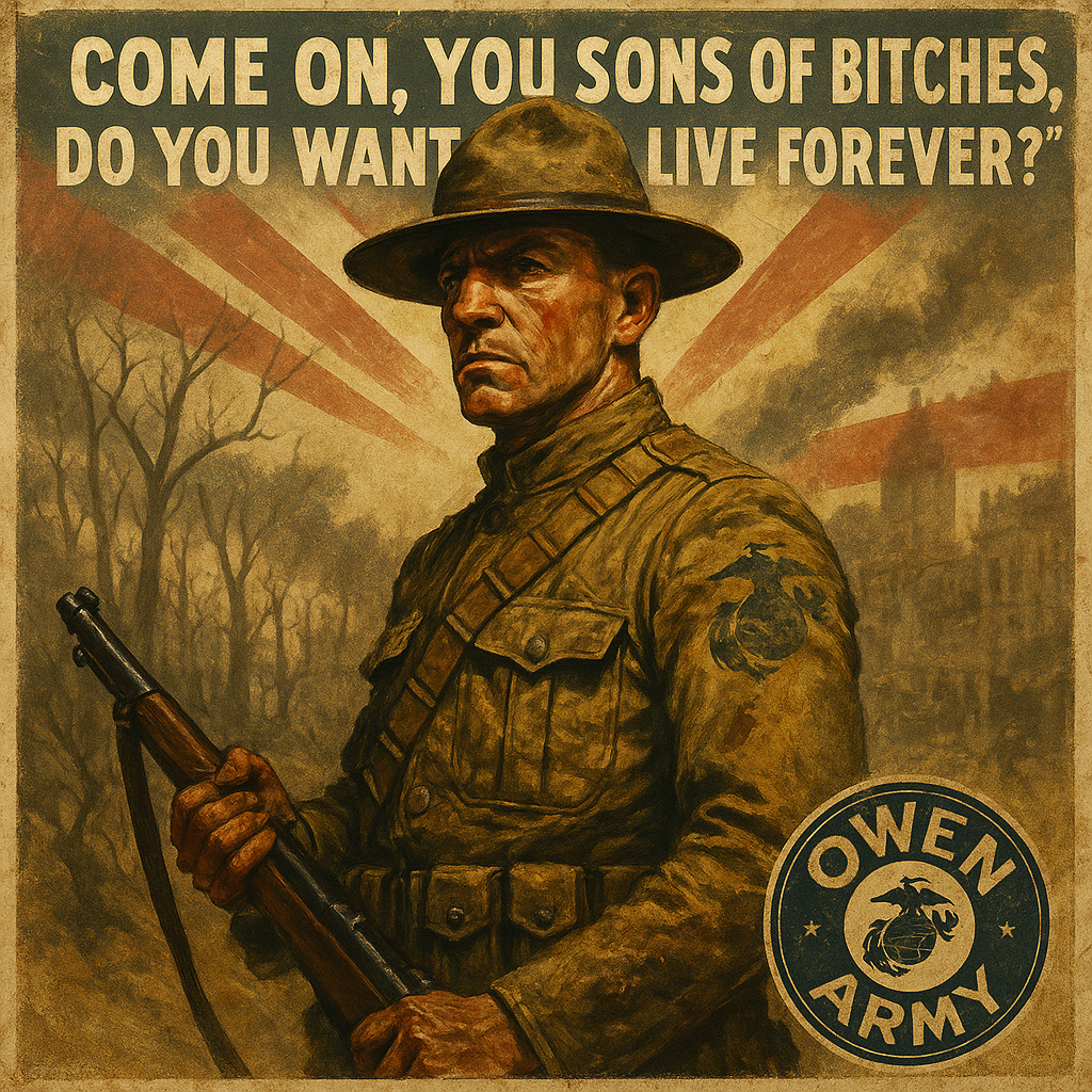 Sgt. Maj. Daniel Daly, Marine Twice Awarded the Medal of Honor