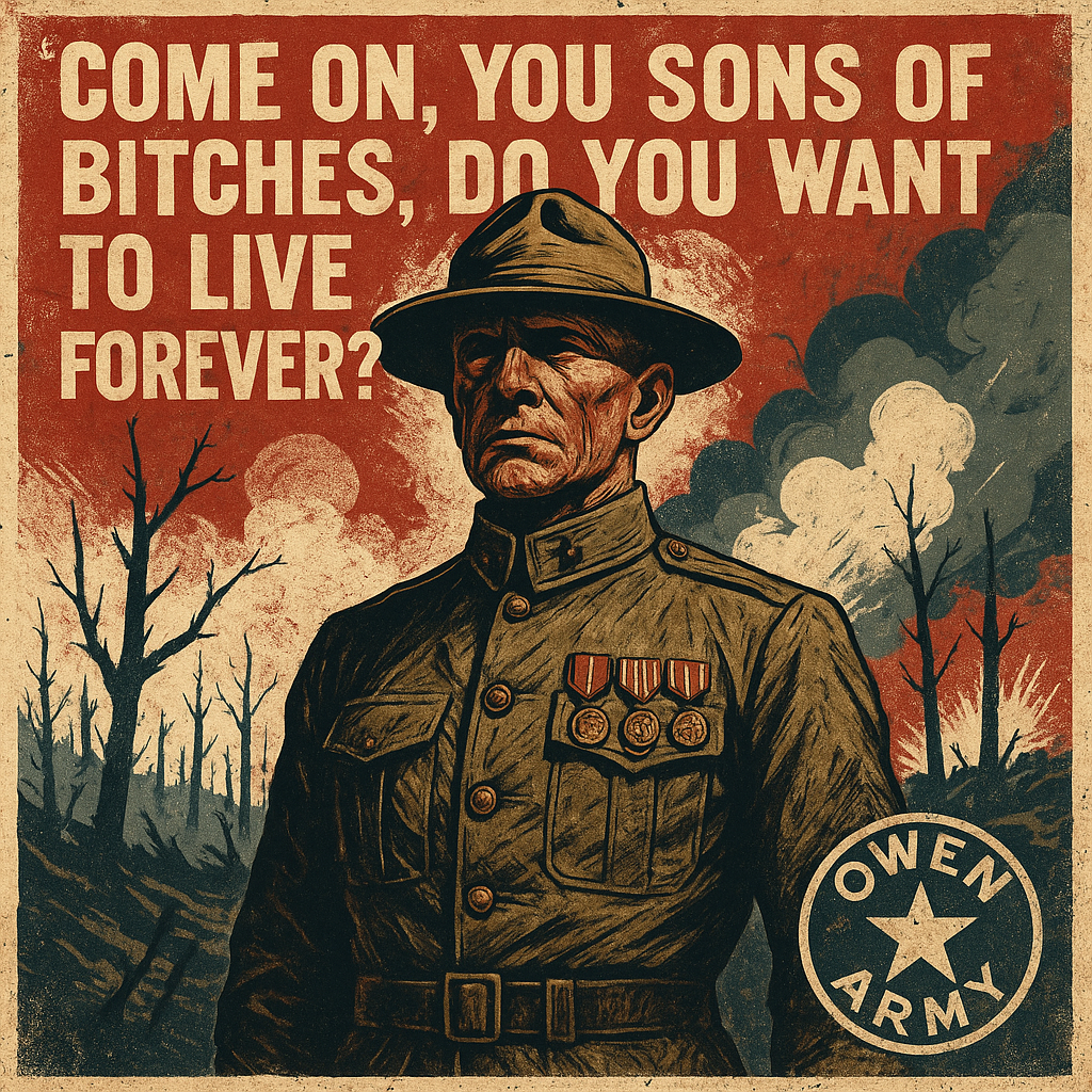 Two-Time Medal of Honor Marine Daniel J. Daly at Belleau Wood