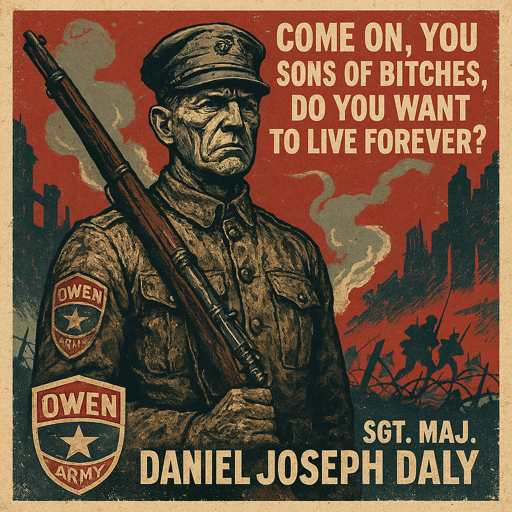 Sgt. Maj. Daniel Daly, Two-Time Medal of Honor Marine at Belleau Wood