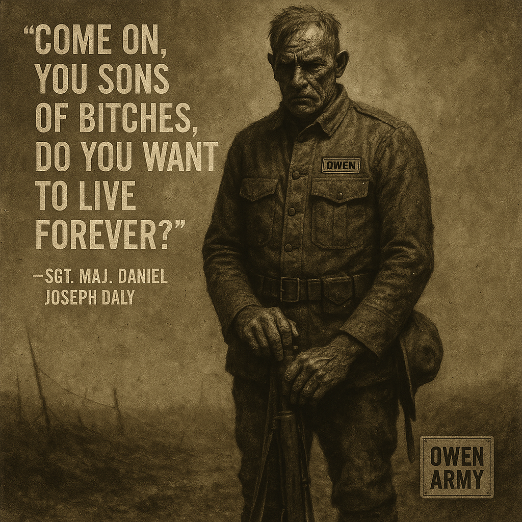Sgt. Maj. Daniel J. Daly, Marine Twice Awarded the Medal of Honor