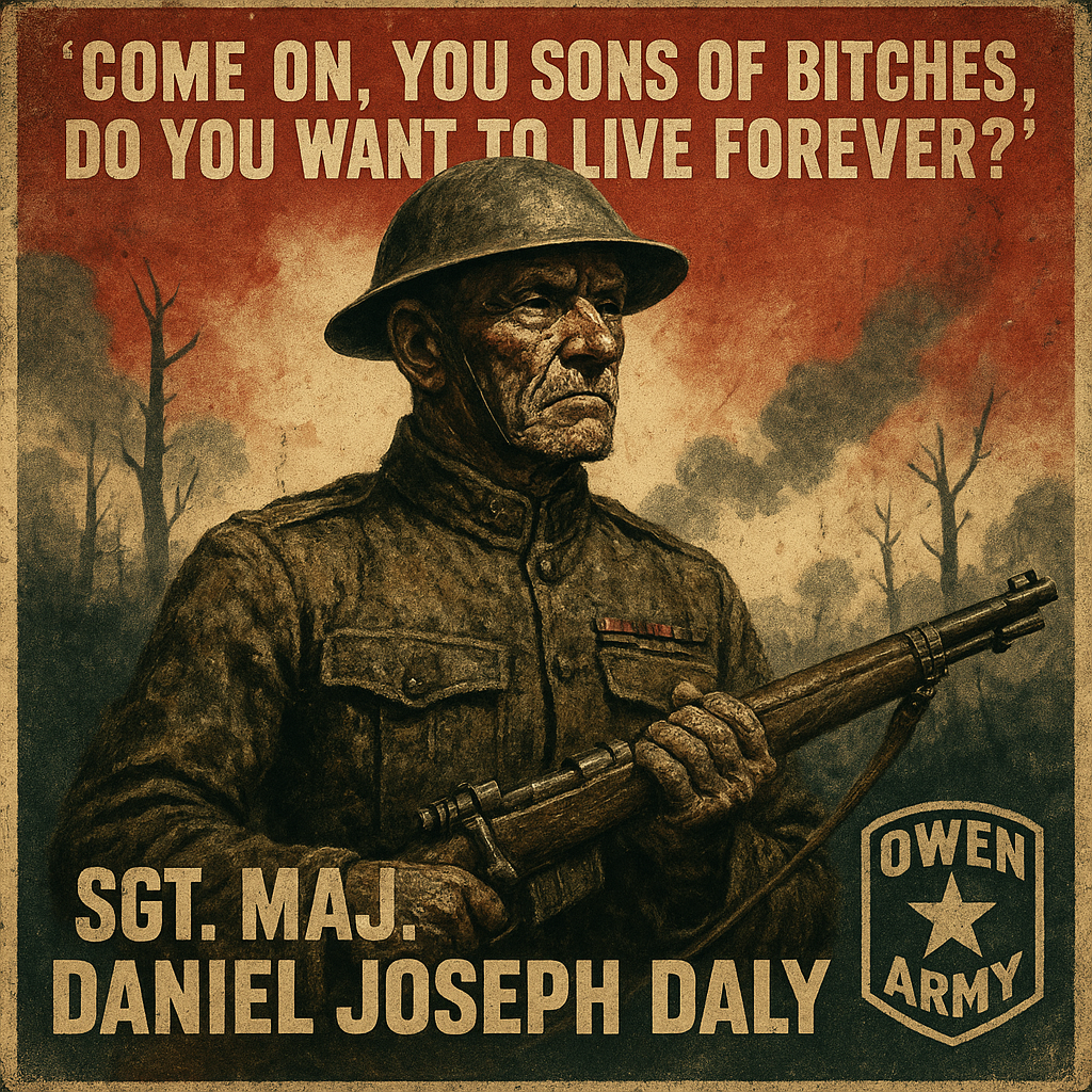Sgt. Maj. Daniel J. Daly Two-Time Medal of Honor Marine's Legacy