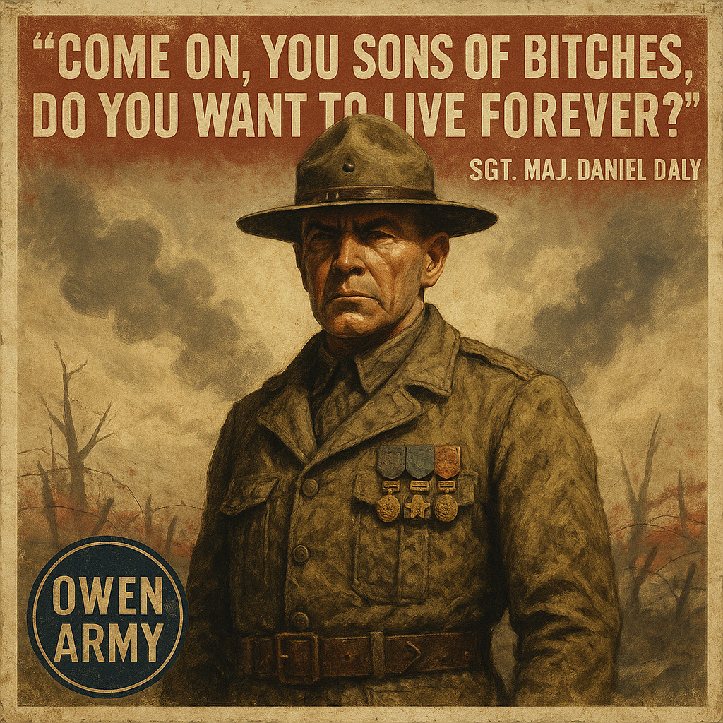 Daniel Joseph Daly Marine Hero of the Boxer Rebellion and Belleau Wood