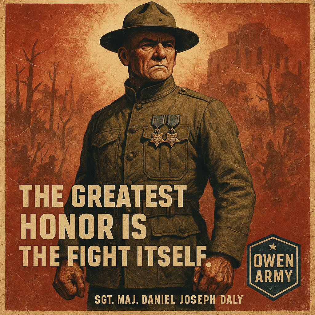 Daniel Joseph Daly, Marine Twice Awarded the Medal of Honor