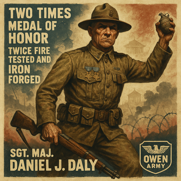 Infidel Times Daniel J. Daly, Two-Time Medal of Honor Marine at Belleau Wood – The ...