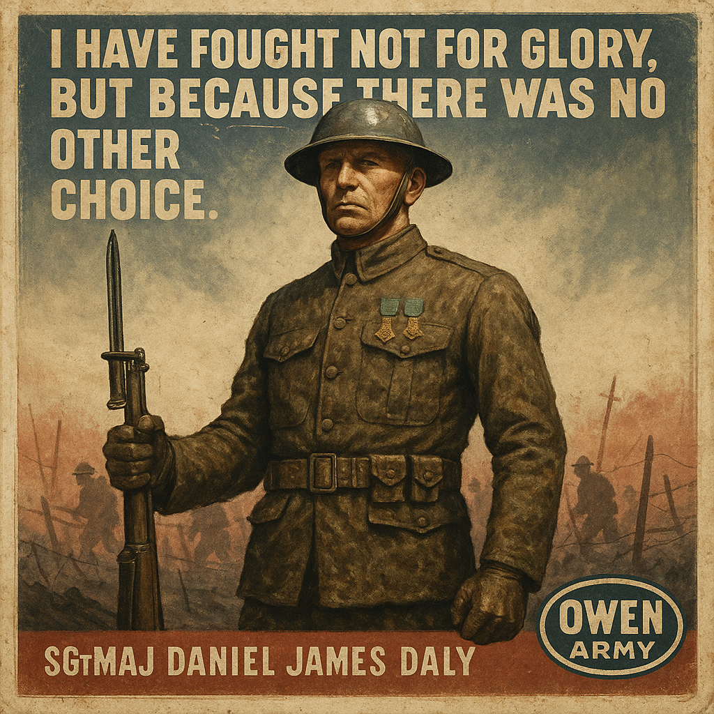Daniel James Daly Two-Time Medal of Honor Marine at Belleau Wood