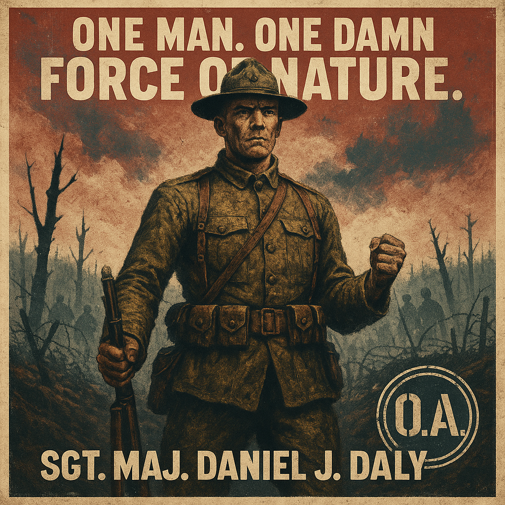 Daniel J. Daly, Belleau Wood Marine Awarded Two Medals of Honor