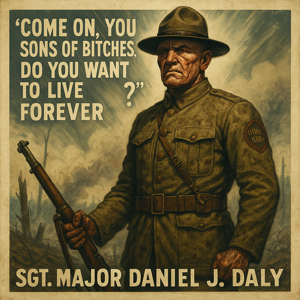 Daniel J. Daly, Two-Time Medal of Honor Recipient at Belleau Wood