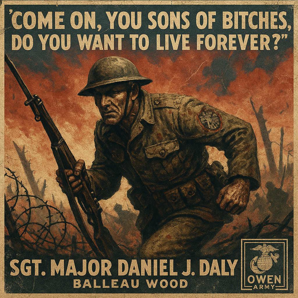 Two-Time Medal of Honor Recipient Daniel J. Daly of Belleau Wood