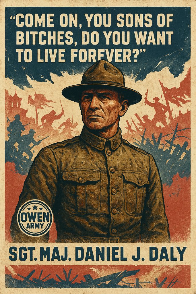 Daniel J. Daly two-time Medal of Honor Marine from the Boxer Rebellion