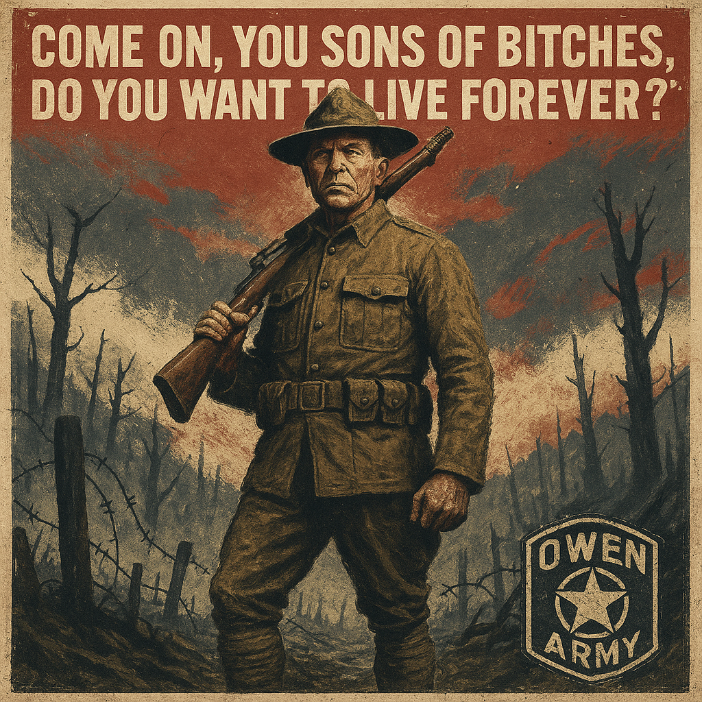 Daniel J. Daly at Belleau Wood asked Do You Want to Live Forever
