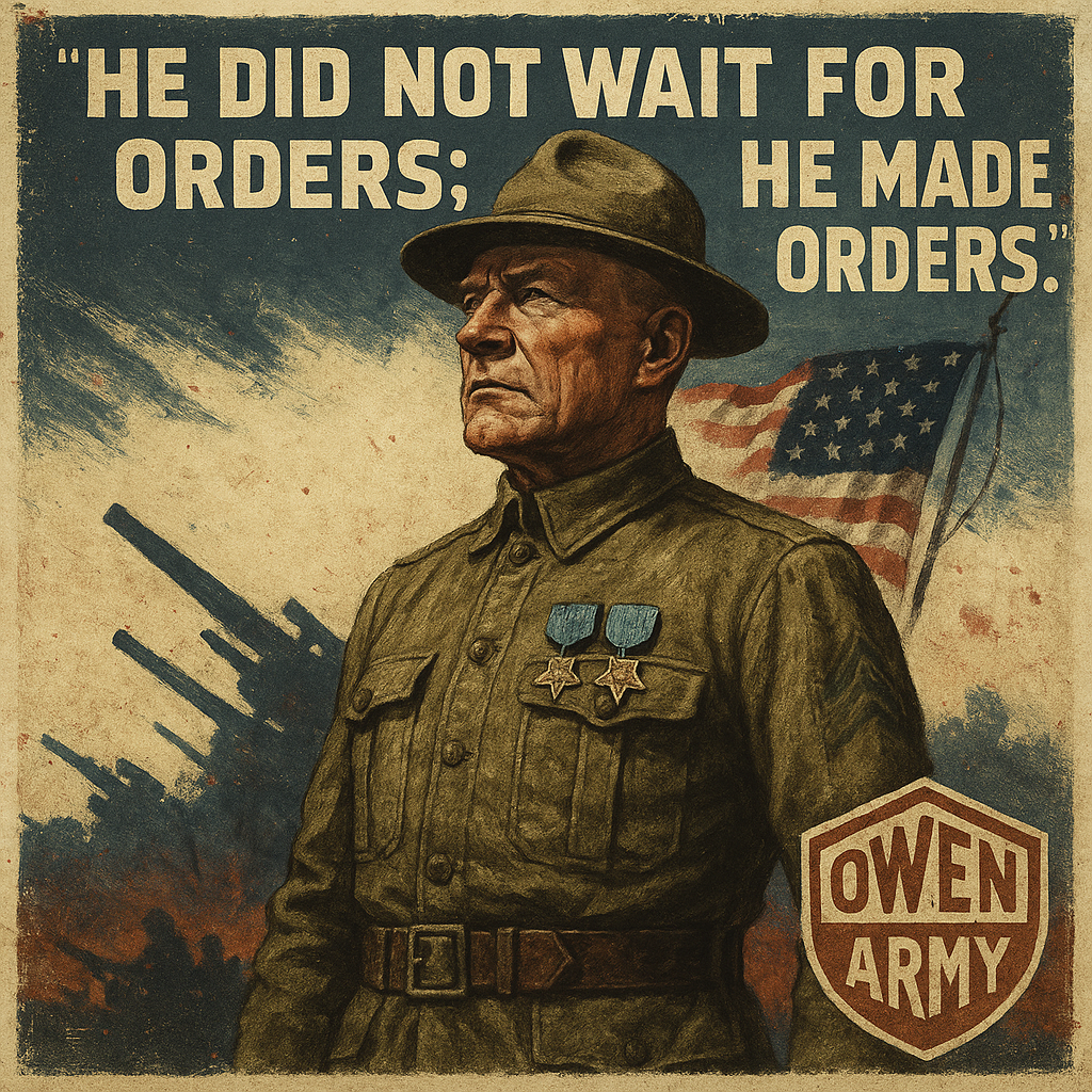 Daniel J. Daly Twice Awarded the Medal of Honor in Belleau Wood