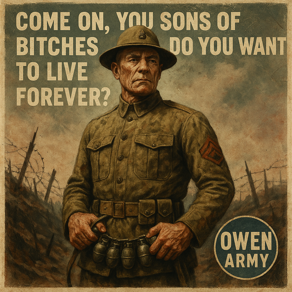 Two-Time Medal of Honor Recipient Daniel Daly at Belleau Wood