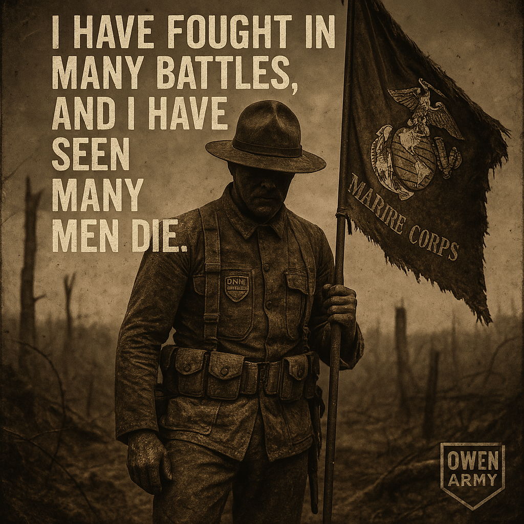 Sgt. Major Daniel J. Daly, Marine Awarded Two Medals of Honor