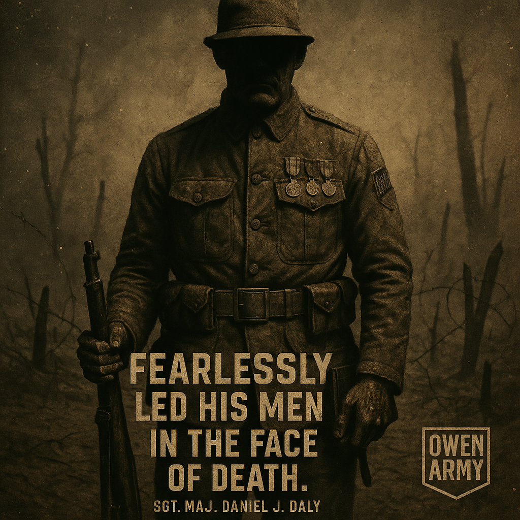 Daniel J. Daly Twice Awarded Medal of Honor for Marine Valor