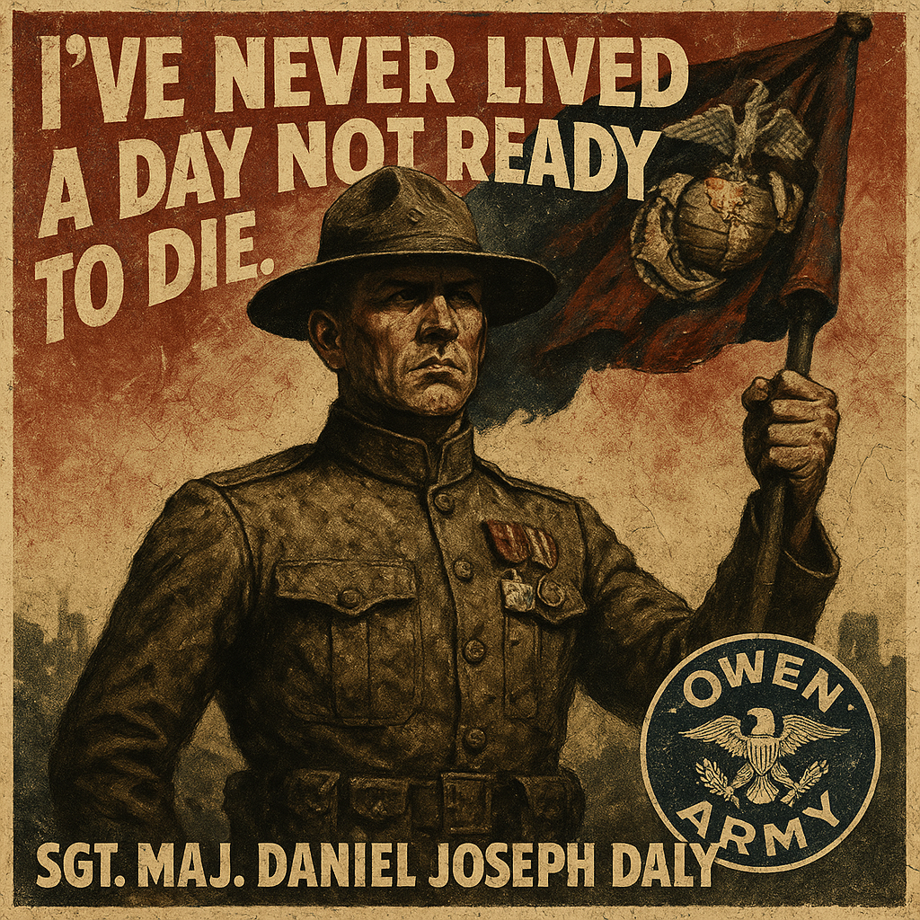 Daniel Joseph Daly, Two-Time Medal of Honor Marine Refusing to Yield