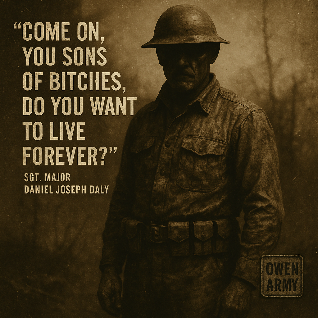Daniel J. Daly the Marine Twice Awarded the Medal of Honor