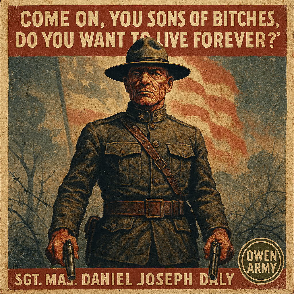Two-Time Medal of Honor Marine Sgt. Maj. Daniel J. Daly