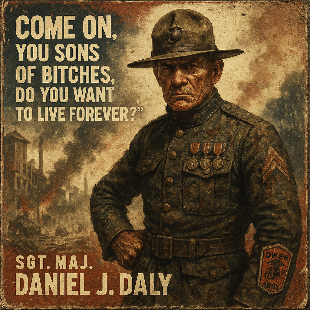 Medal of Honor Recipient Daniel J. Daly in Tientsin and Belleau Wood