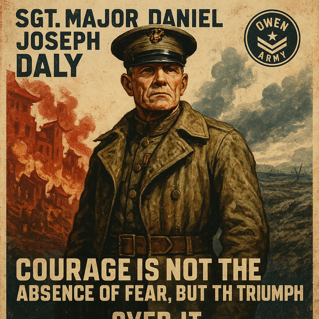 Sgt. Maj. Daniel Daly Twice Awarded the Medal of Honor