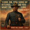 Daniel Daly Marine Twice Awarded the Medal of Honor at Belleau Wood