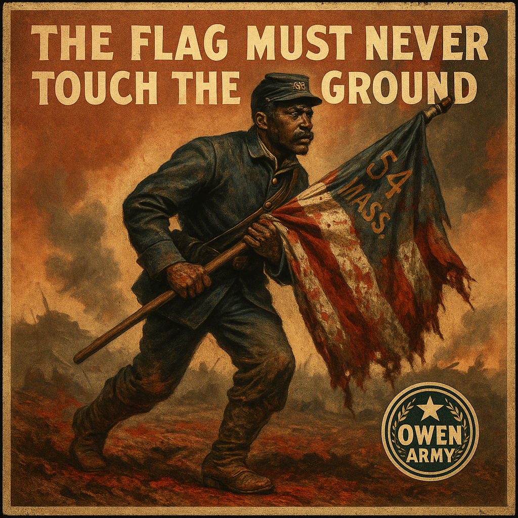 Sgt. William H. Carney, Flag Hero of Fort Wagner, 54th Massachusetts