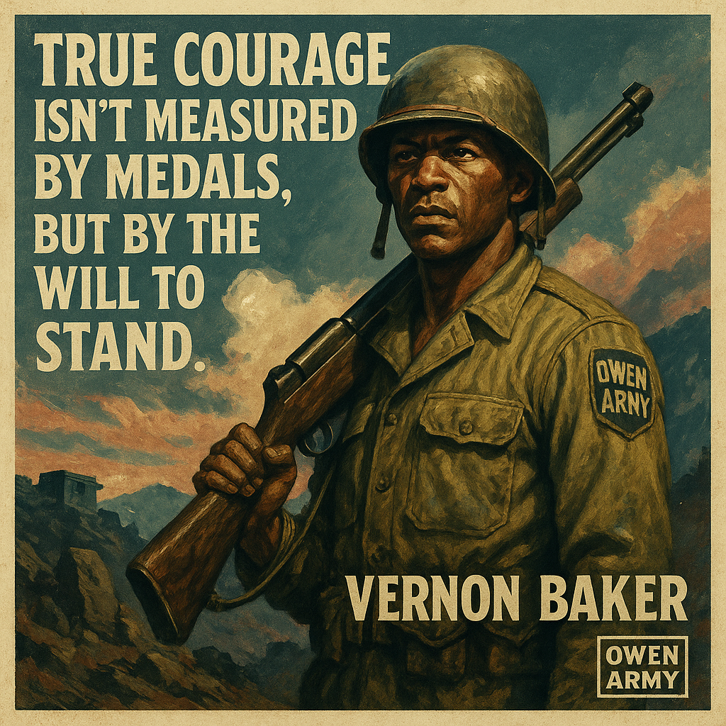 Vernon Baker, Buffalo Soldier Awarded Medal of Honor in 1997