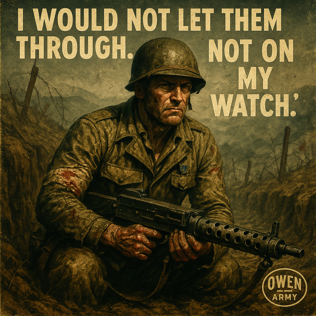 William J. Crawford Medal of Honor Recipient at Castel d'Aiano