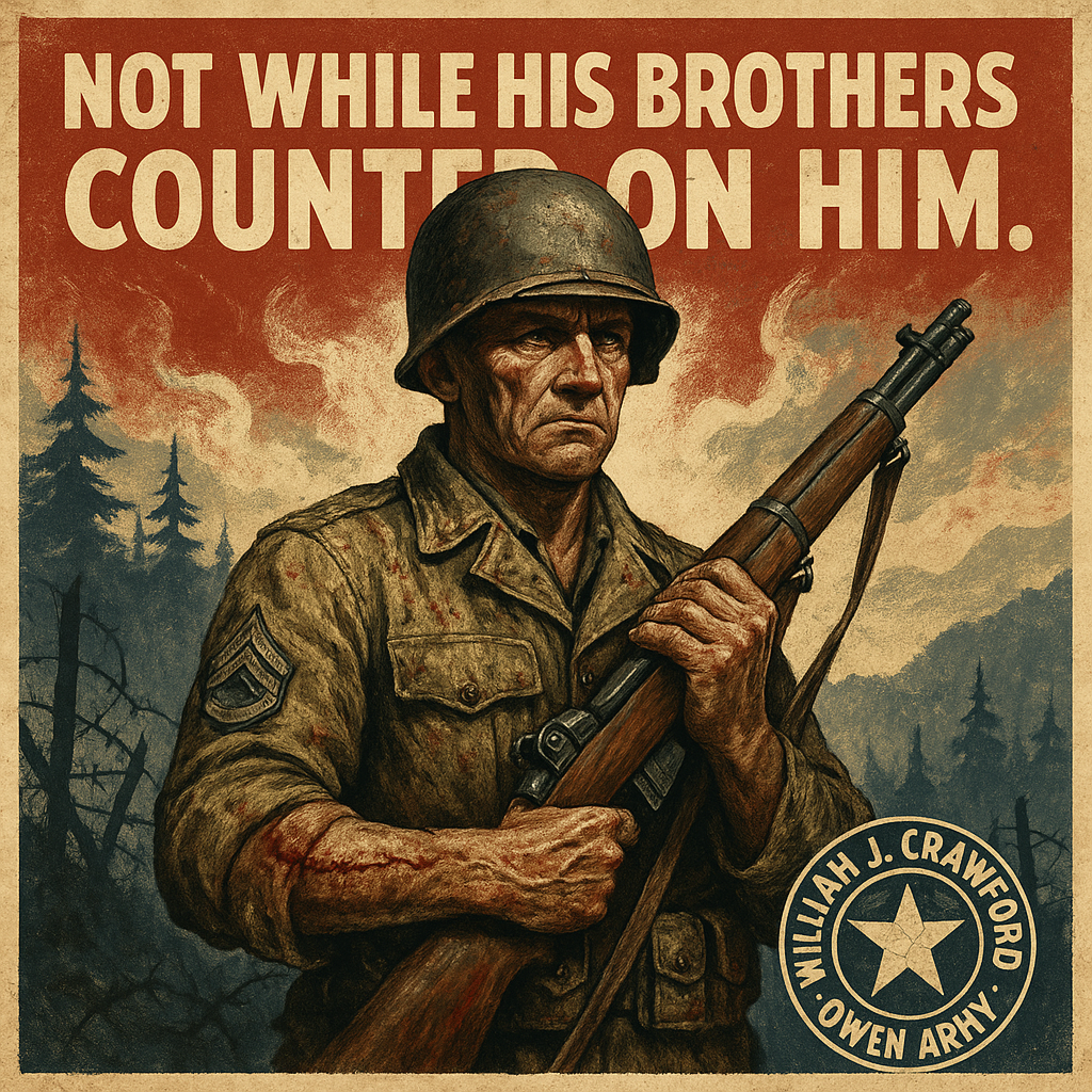 William J. Crawford, Medal of Honor hero in the Vosges