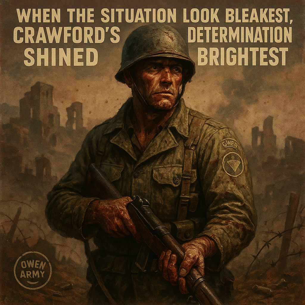 William J. Crawford's WWII courage and Medal of Honor