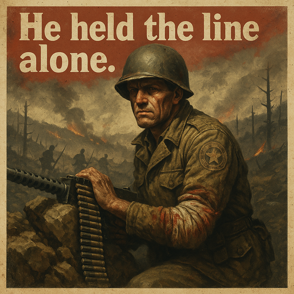 William J. Crawford Medal of Honor Hero Who Held the Line