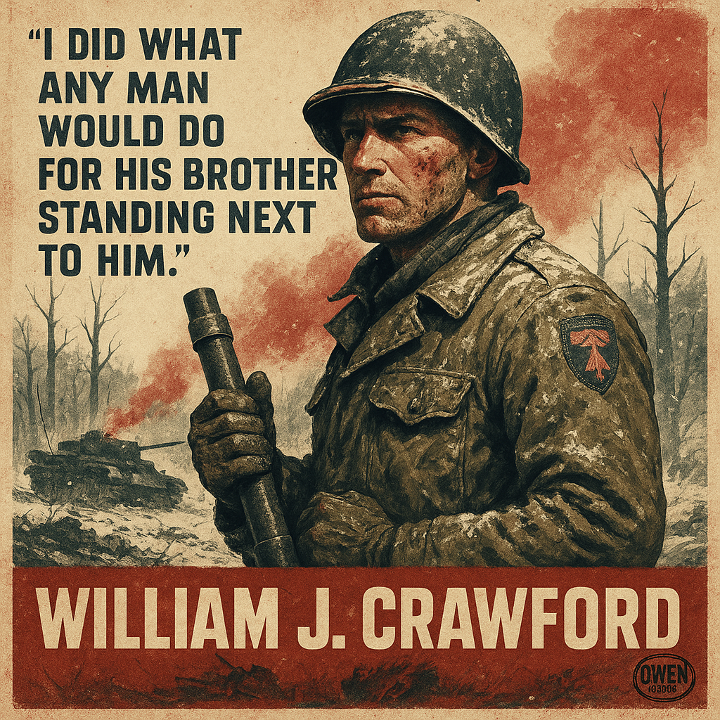 William J. Crawford’s Bastogne Valor and Medal of Honor