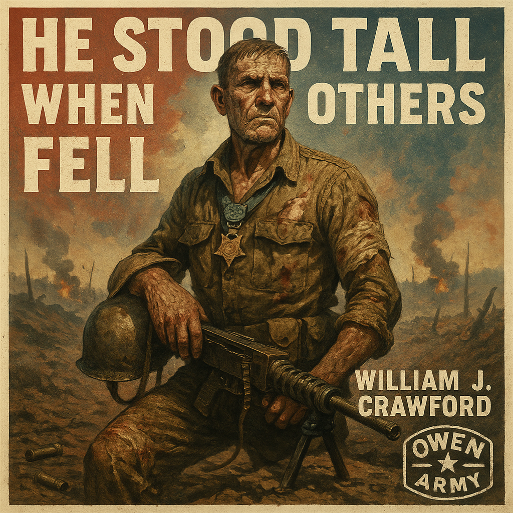 William J. Crawford's Leyte stand that earned the Medal of Honor