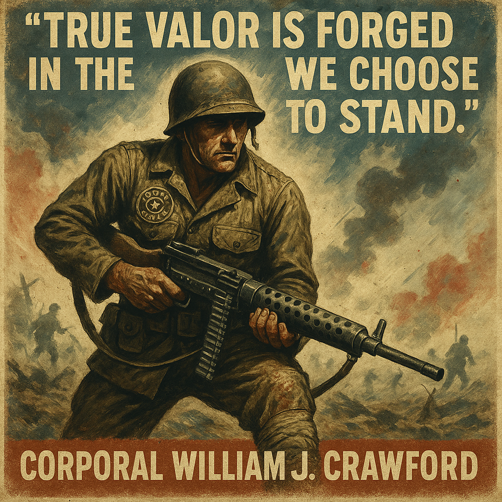 William J. Crawford WWII Medal of Honor and Quiet Sacrifice