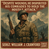 Sergeant William J. Crawford's Medal of Honor at Bruyeres